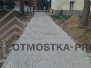 Укладка брусчатки в Желябино